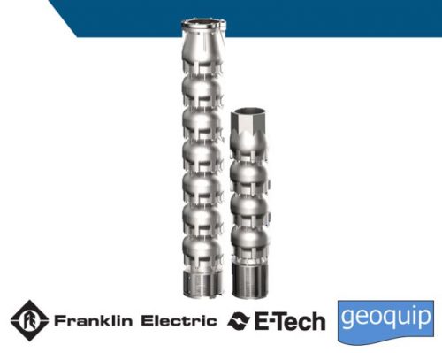 10 inch Franklin Electric E-tech Submersible pumps