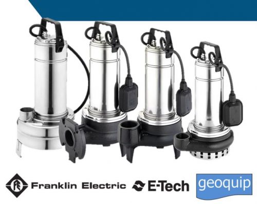 Drainage and Sewage Pumps E-tech Franklin Electric